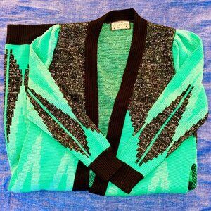 Vintage Knit Duster Size S/M
